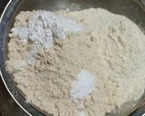 A picture of step 1 of Instant Tawa Naan.