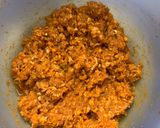 A picture of step 1 of Tikka Qeema.