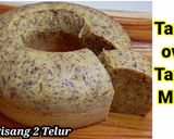 Foto langkah ke 9 dari resep Bolu Pisang 2 telur tanpa mixer.