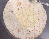 Une image de l'étape 3 de Wraps courgette tomate concombre viande.