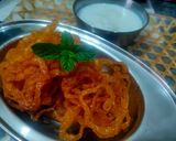 A picture of step 7 of Jalebi.