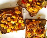 A picture of step 4 of Sweet corn cheesey bread.