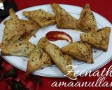 A picture of step 5 of Hara Bhara Kheema Patties.
