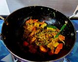 A picture of step 6 of Prawns Dum Biriyani.