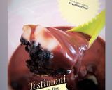 Foto langkah ke 5 dari resep Desert Box 3 Lapis (Oreo, Cheese Fla & Chocolate Sauce).