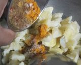 A picture of step 7 of Besan bread pakode.