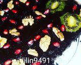 عکس مرحله 2 از دستور بارک شکلات و میوه مرسده❤