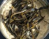 A picture of step 1 of Banana Flower Crispy Pakoda.