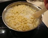 Nokedli (galuska) réteslisztből recept fázis 6 fotója