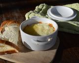 Une image de l'étape 3 de Œuf cocotte au saumon.