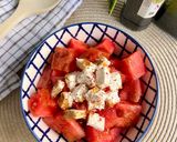 Foto del paso 4 de la receta Ensalada de sandía y queso feta con vinagreta
