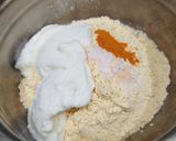 A picture of step 1 of Twin layered Vegetable Idli.