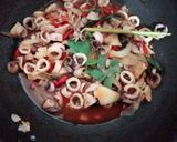 Foto langkah ke 6 dari resep Cumi asam pedas dengan saus tiram 😘.