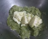 A picture of step 5 of Lauki ki burfi (bottle gourd burfi).