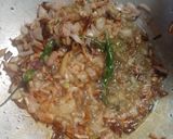 A picture of step 4 of Sarson Ka Saag and Makki Ki Roti.