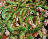 A picture of step 6 of Sweet and Sour Ampalaya / Sweet amd Sour Bitter Gourd.