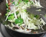 A picture of step 8 of Sorghum noodles.