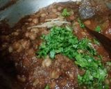 A picture of step 6 of Pindi Chana Masala.