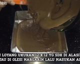 Foto langkah ke 5 dari resep Kue bolu coklat super lembut.