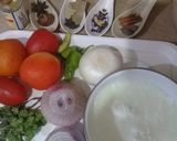 A picture of step 1 of Chicken n chickpea biryani.