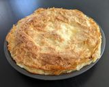 A picture of step 9 of Burek with cheese.