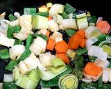 Foto del paso 1 de la receta: Estofado de pavo, verduras y patata