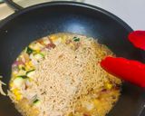 清冰箱蒲燒鰻蔬菜炒公仔麵的食譜步驟4照片