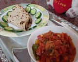 A picture of step 5 of Gajer ki sabzi.