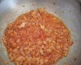 A picture of step 1 of Gathiya ki sabzi.