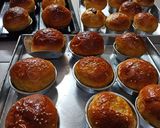 Foto langkah ke 7 dari resep Roti Bluder Premium.