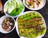 รูปขั้นตอนการทำที่ 5 ของ มะเขือเผาน้ำยำไข่ต้มโบราณ