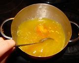 A picture of step 5 of Concentrated Orange Syrup.