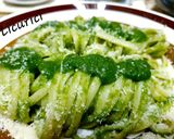 Pas rețetă Linguini cu pesto de mangold 4 fotografie