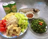 Hình bước làm 3 của món Canh chua cá Dorade