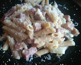 Foto del paso 6 de la receta: Penne con bacon y setas