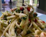 A picture of step 6 of Thai Mango Salad.