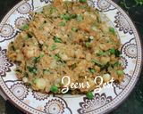 A picture of step 3 of Aloo Methi Bondas.