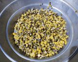 A picture of step 3 of Moong sprout and chana dal tikki.
