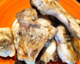 Foto del paso 1 de la receta: Conejo guisado con setas de ostra