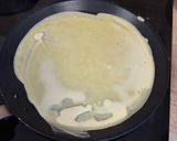 Une image de l'étape 2 de Crêpe amande fleur d'oranger.