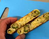 Onion Bread (How to make super easy thinnest dough no-rolling pin) recipe step 10 photo