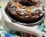 A picture of step 4 of Ring Cake with Walnuts and Dark Chocolate Shavings.