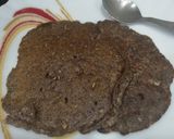 A picture of step 5 of Kuttu atta ka cheela.