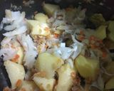 Foto del paso 3 de la receta Porrusalda con bacalao y calabaza