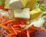 Foto langkah ke 3 dari resep Veggies salad with sesame salad dressing.