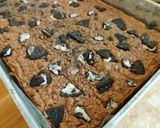 A picture of step 6 of Oreo & Chocolate Brownie 🍫🍫.