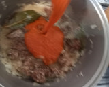 Foto del paso 12 de la receta: Malfatti con Salsa de Tomate Casera y Hamburguesa
