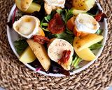 Une image de l'étape 5 de Salade de chèvre.