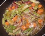 A picture of step 4 of Braised Celery.