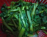 Foto langkah ke 1 dari resep Kangkung Hot Plate.
